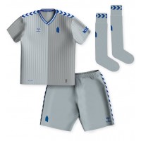 Camisa de Futebol Everton Dwight McNeil #7 Equipamento Alternativo Infantil 2023-24 Manga Curta (+ Calças curtas)
